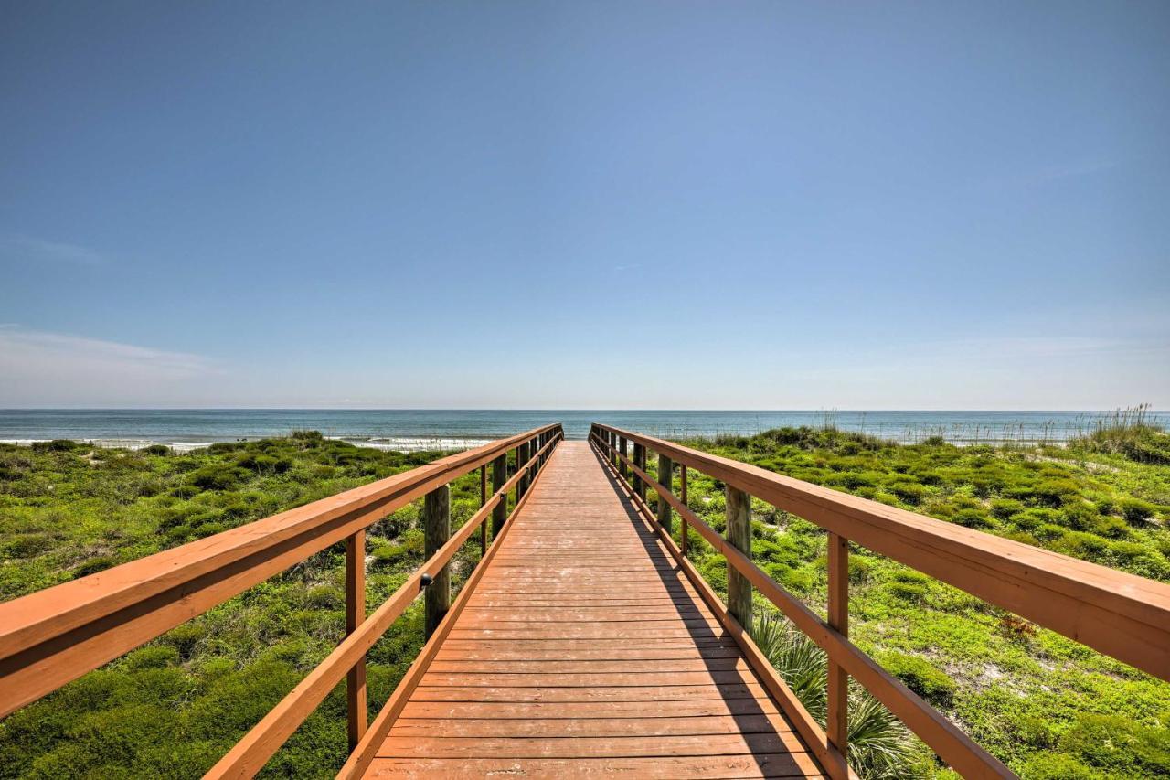 Oceanfront St Augustine Studio With Pool Access! Сейнт-Огастін Екстер'єр фото