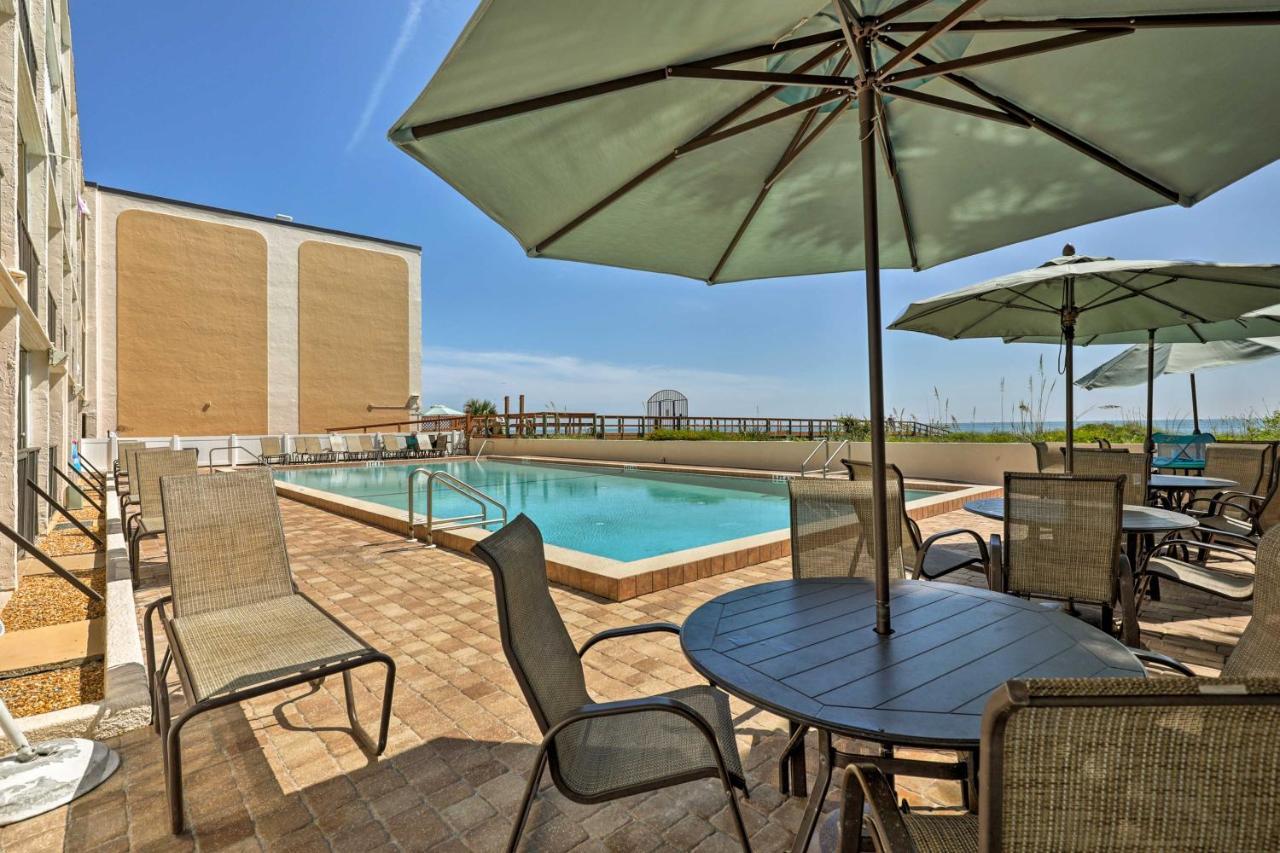 Oceanfront St Augustine Studio With Pool Access! Сейнт-Огастін Екстер'єр фото