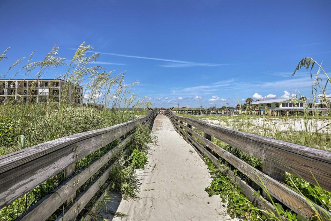 Oceanfront St Augustine Studio With Pool Access! Сейнт-Огастін Екстер'єр фото