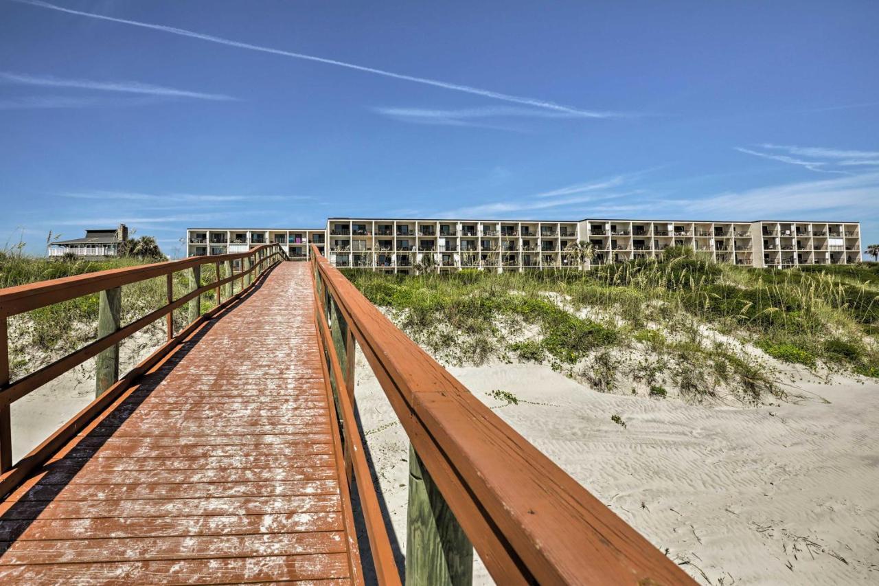 Oceanfront St Augustine Studio With Pool Access! Сейнт-Огастін Екстер'єр фото