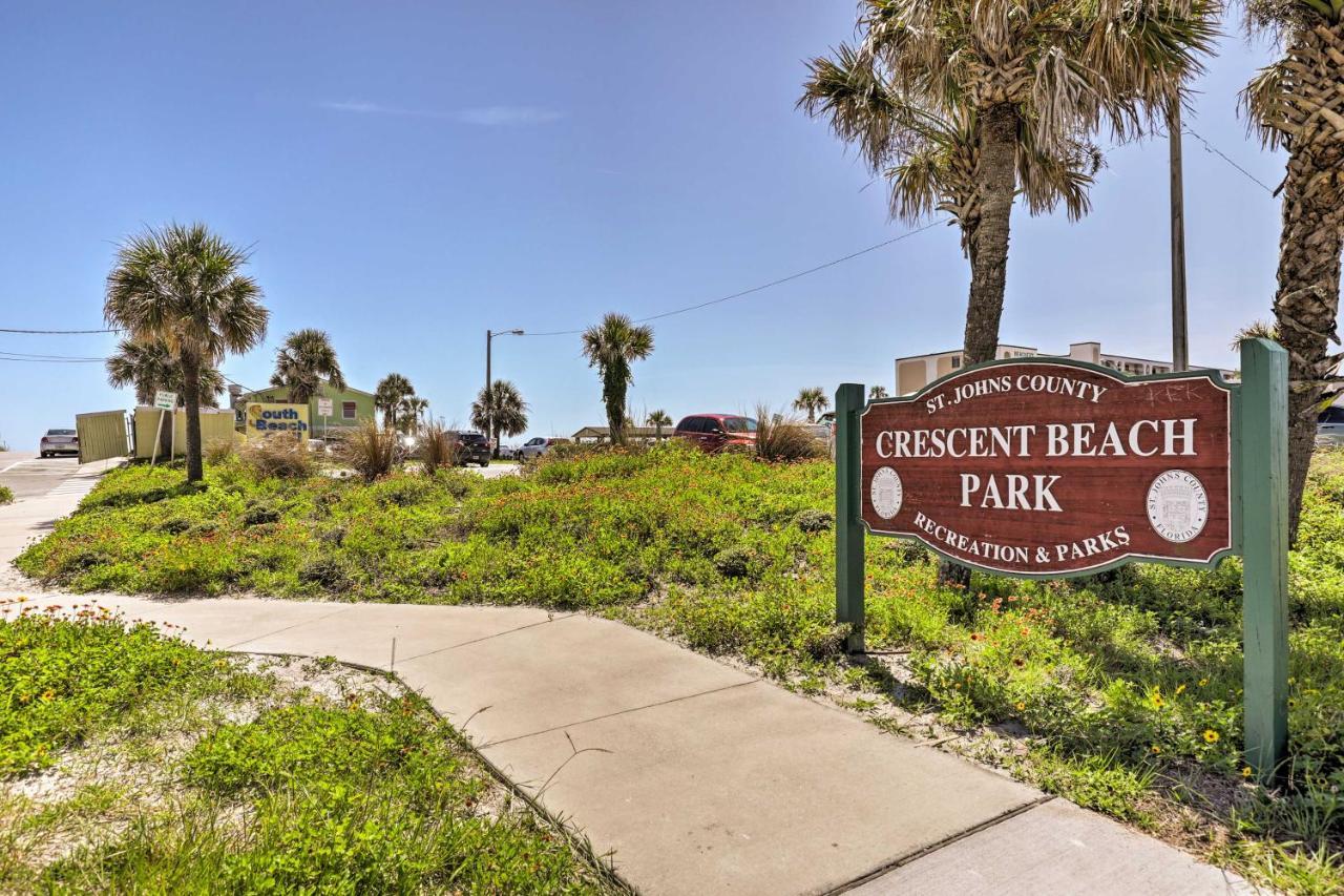 Oceanfront St Augustine Studio With Pool Access! Сейнт-Огастін Екстер'єр фото