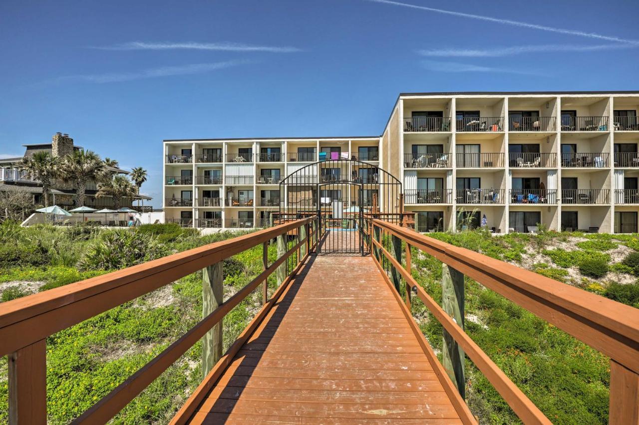 Oceanfront St Augustine Studio With Pool Access! Сейнт-Огастін Екстер'єр фото